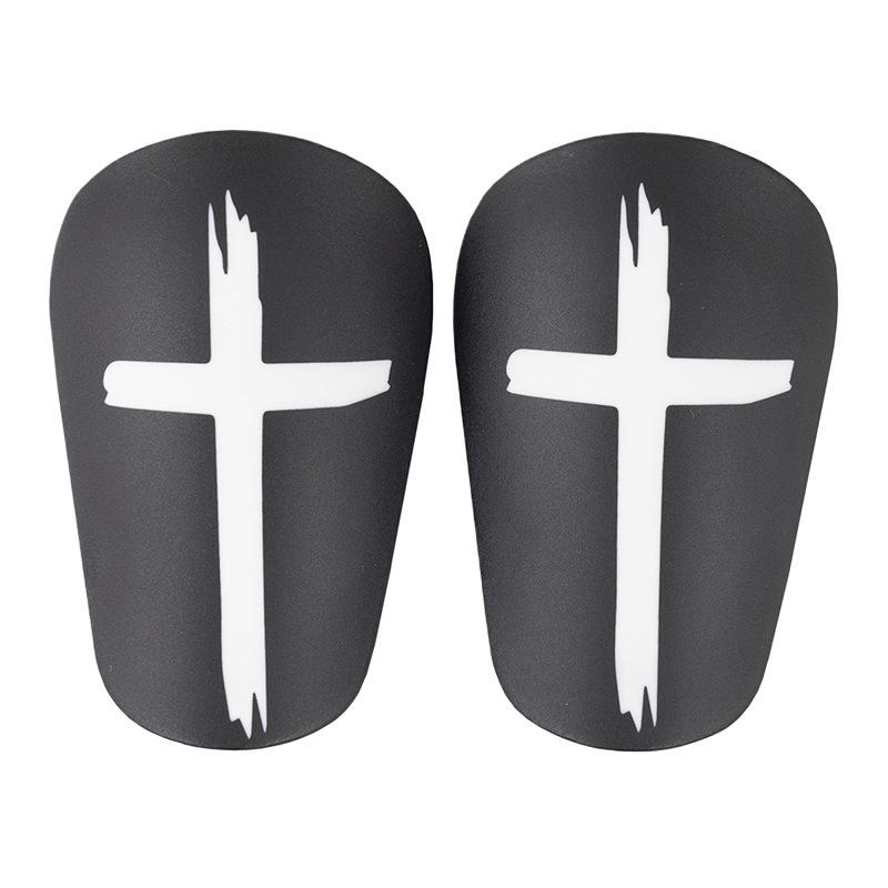 TemuShein Cross Football Shin Pads - Thick Protective Gear