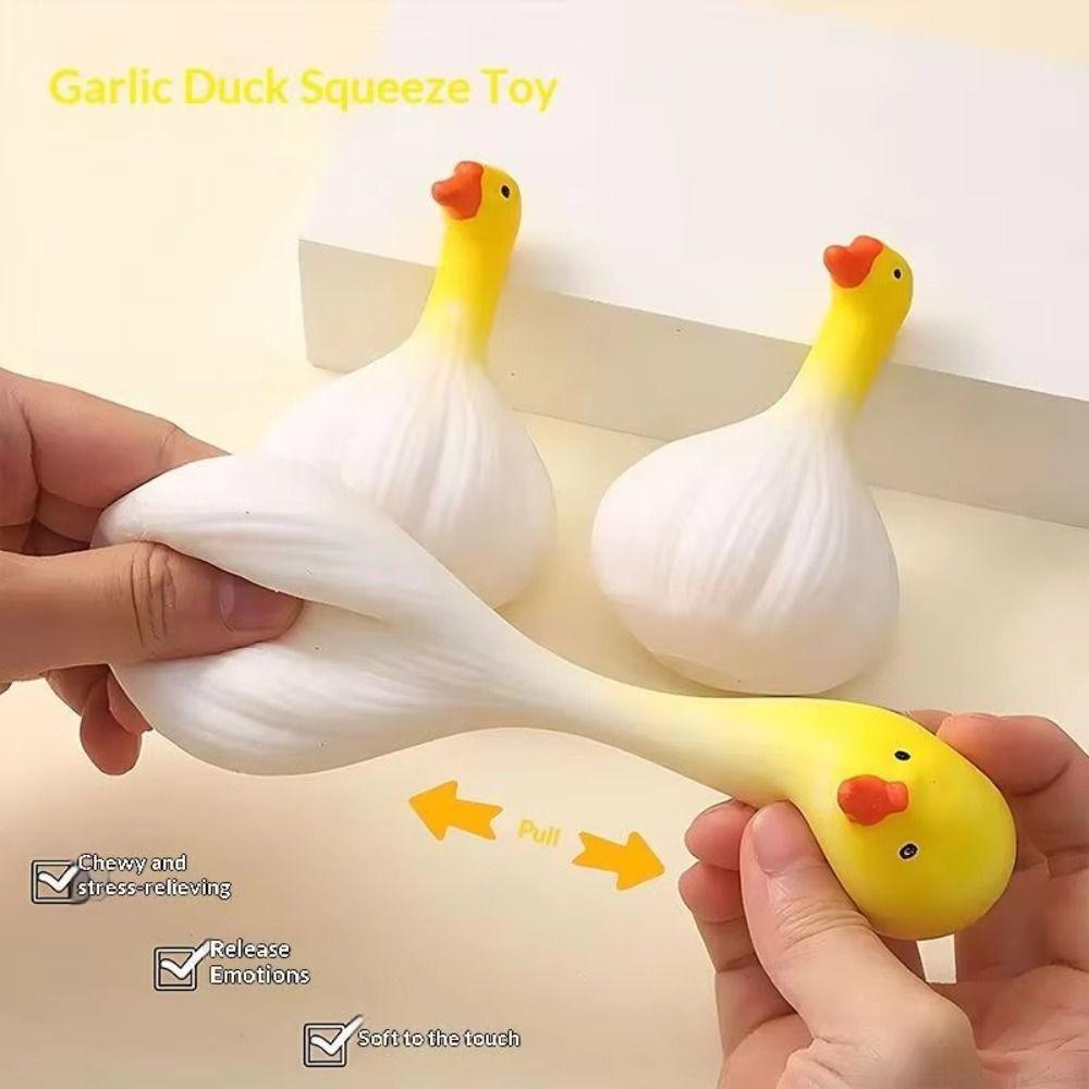 Hand Relax Crunchy Squeeze Handmade Building Blocks Squishy Crispy Garlic Duck Student Prize