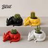 Fantasy Dragon Plant Style Dragon-Shaped Printed Pot Flower Pot 3D Fairy Tale Planter Industrial with Breathable Design Small Container