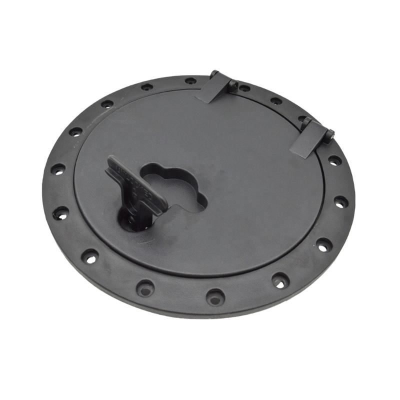 Sealing Hatches Cover Waterproof Boats Hatches Cover Nonslip Circular Kayaks Deck Hatches Cover Detachable Hatches Deck Plate 1