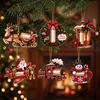 Colorful Ornament Making Supplies Rhinestone Christmas Decoration DIY Kit Festive Faux Diamond Art Make