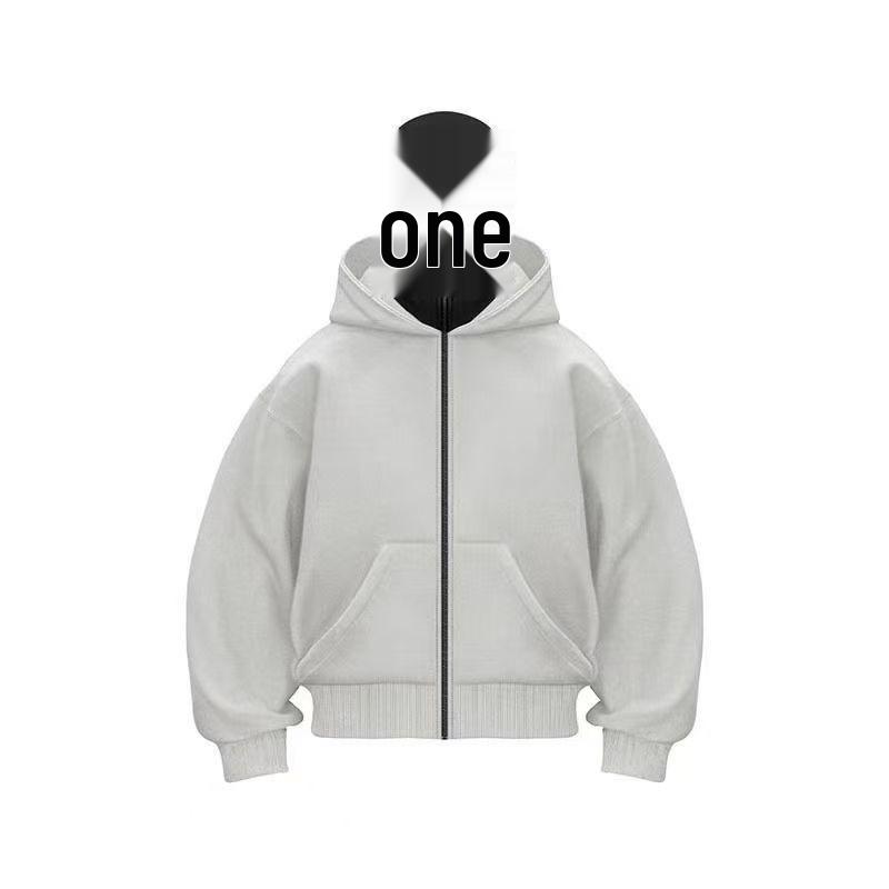 Unisex mikina s kapucí na zip s maskou – Podzimní edice