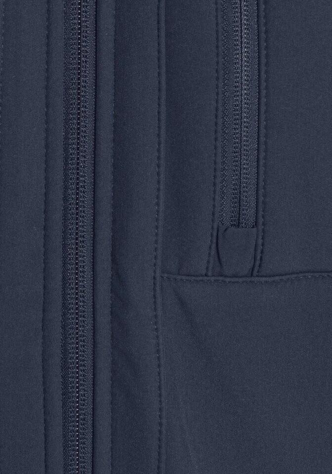 Куртка CMP мужская софтшелл с отстегивающимся капюшоном (3A01787N) б.синий/лед