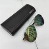 Able Minimalistisches Retro Anti-Druck Und Stoßfestes Myopie-Brillenetui Magnetisches PU-Leder-Brillenetui Unisex