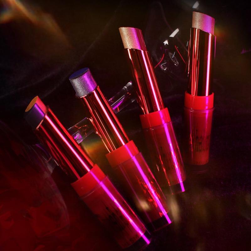 Two-tone Eyeshadow Waterproof Eyeshadow Stick for Lips and Eyes Halloween Eyeshadow