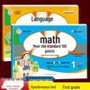 Grade 1 Semester 1 Renjiao Chinese & Math 100 Points Synchronous Test Papers Set (AB Papers) - Midterm & Final