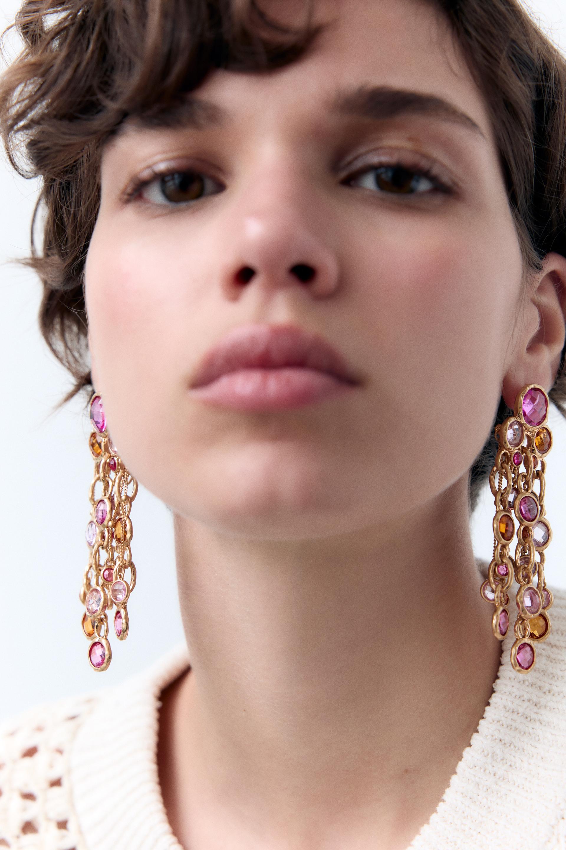 

РАЗНОЦВЕТНЫЕ КАСКАДНЫЕ СЕРЬГИ