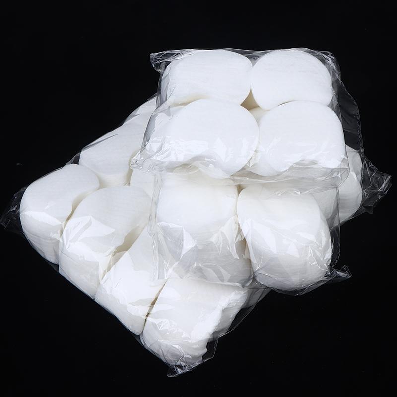60/300/600/1200Pcs Disposable Makeup Cotton Pad Soft Pearl Notched Design Facial Cleaning Wipes Makeup Remover Cosmetic Tool