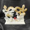 Luminous Dragon & Phoenix Resin Ornaments