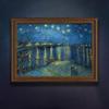 Used A2 Size Van Gogh Poster Starry Night Over the Rhone Art Poster Painting Vincent Van Gogh (rossografico 32-100030_a2)