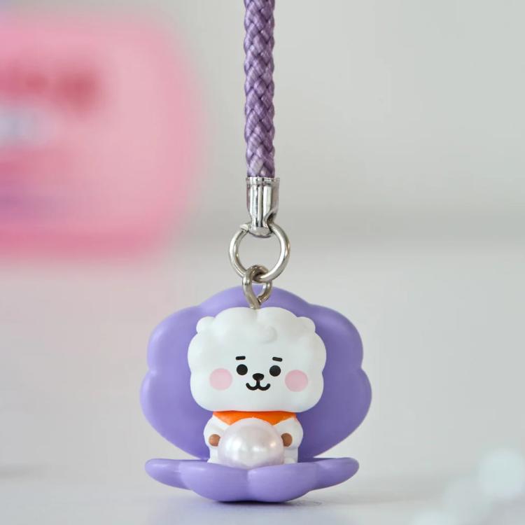 BT21 BABY PEARL Figure Strap (TATA, COOKY, SHOOKY, CHIMMY, MANG, RJ, KOYA) (8 Options)