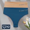 2PCS/Set M-2XL Bodyshaper G-String Panties Women Slim Underwear Female Lingerie Sexy Lady Thongs High Waist Underpants