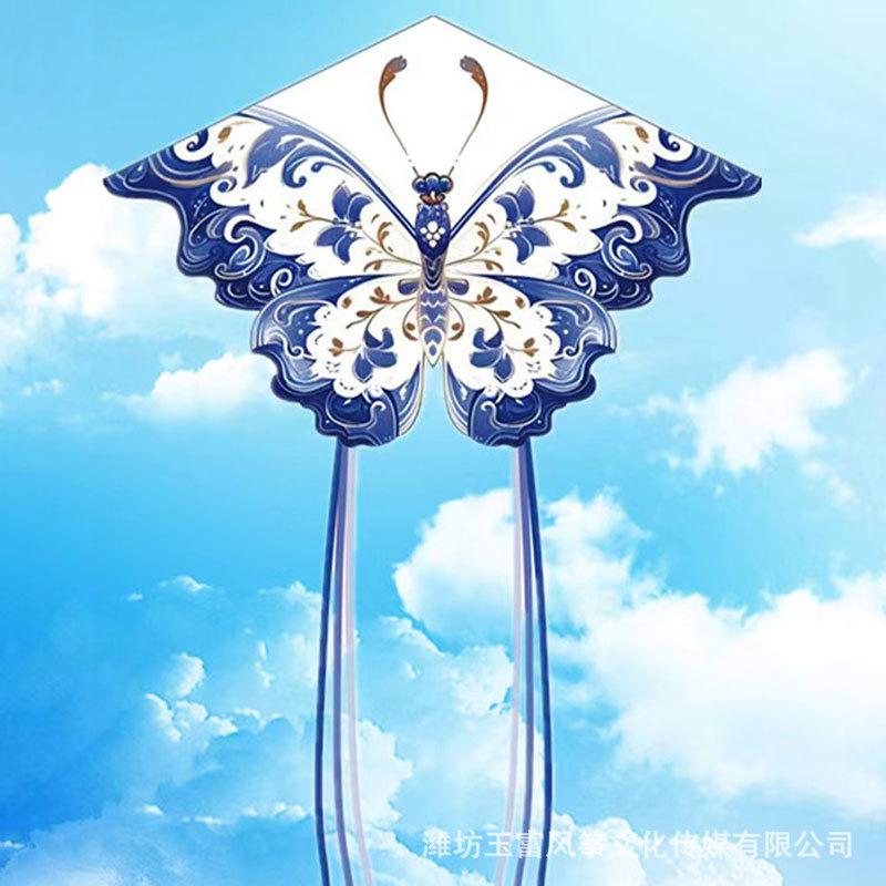 Colorful Easy-Fly Triangle Kite for Light Breeze