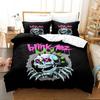 Set da letto stampato in 3D per band musicale B-Blink-182 Ragazzi Ragazze Misura Singolo Queen King Copripiumino Federa Letto ragazzi Adulto Tessile per la casa