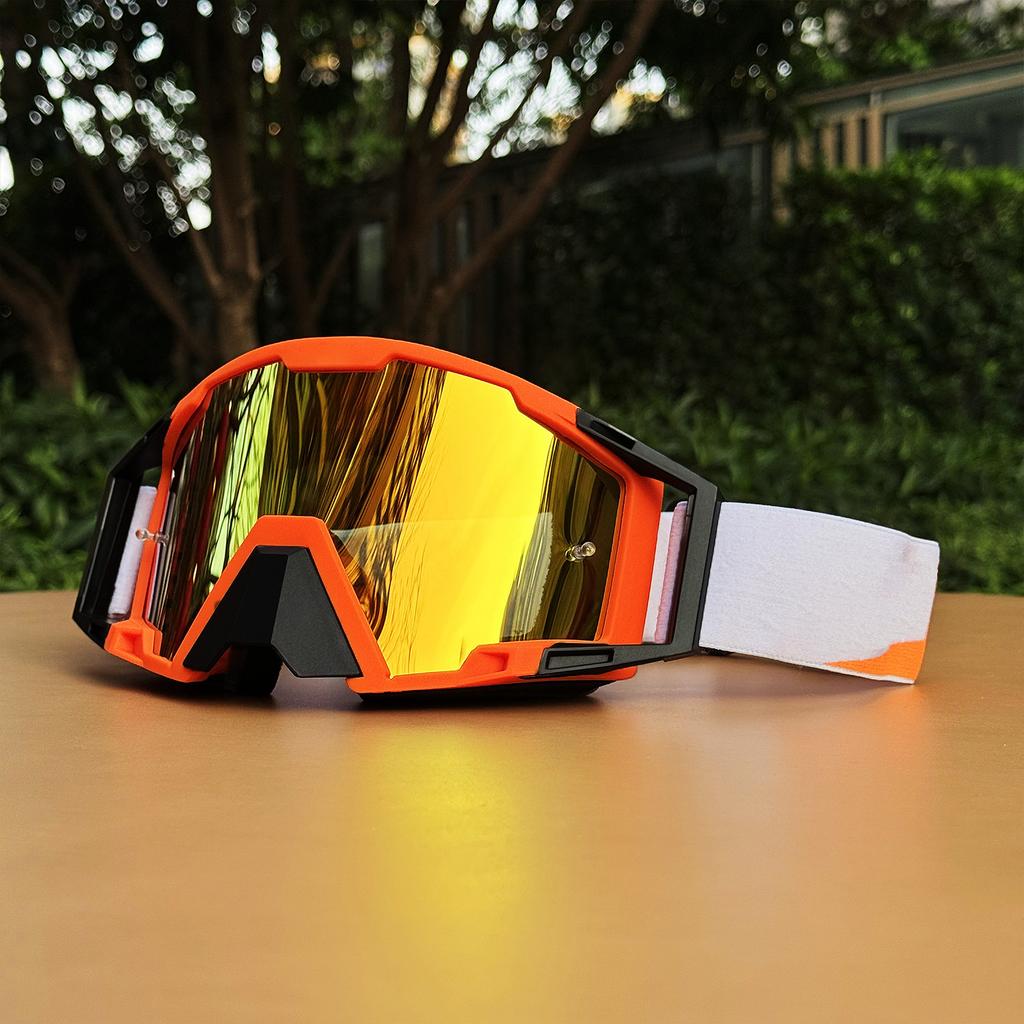 Motorcycle Goggles Men's Moto Cross Riding Windproof And Sand Resistant Detachable Off-road Helmet Glasses