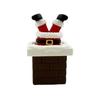 Yousheng 1/2/3/4Pcs 3D Printed Christmas Figurine Santa Snowman Star Topper Xmas Tree Gift Box Statue Holiday Party Decoration Ornament