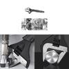 H7EE Multi Functional Plumbing Wrench Wide Mouth for Easy Adjustments for Pipe Repair
