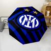 Inter Milan Theme Automatic Umbrella, Lightweight & Portable, 8 Rib, Perfect for Outdoor Travel, Birthdays, Christmas, Gifts.