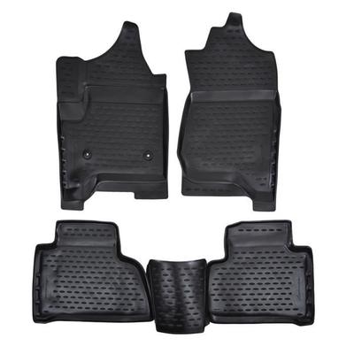 Tapis De Sol 3D Exclusive, Compatible Chevrolet Tahoe 2015-2020, Caoutchouc, Toutes Saisons