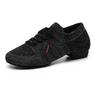 Scarpe da ballo in rete intrecciata per ragazze e donne Scarpe da ballo per pratica di valzer di tango yoga per insegnanti di danza classica