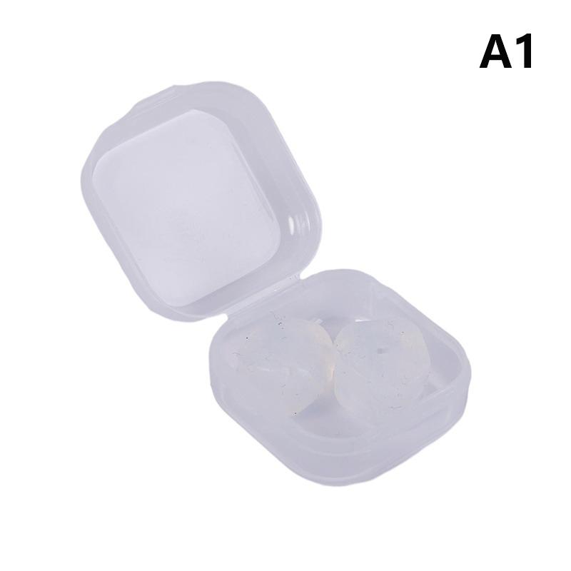 2 Pezzi Tappi per Orecchie in Silicone Riutilizzabili Tappi per Orecchie in Cera di Silicone Tappi per Orecchie Modellabili per Nuoto Riduzione del Rumore Cancellazione Protezione per il Sonno