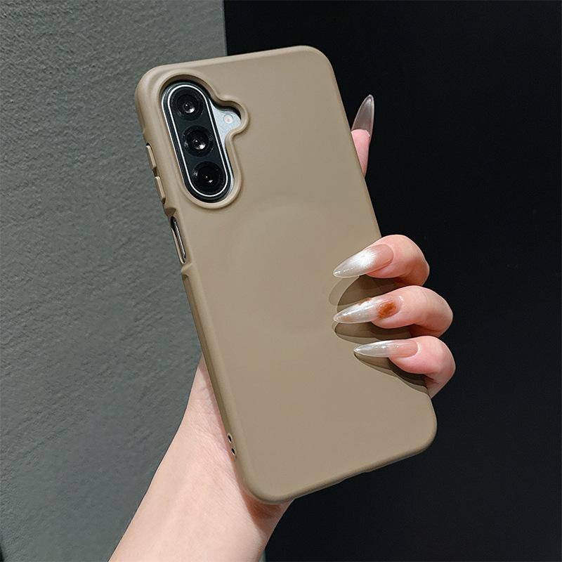 Custodia in Silicone Premium con Assorbimento Magnetico per Samsung A17