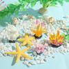 Tank Ornaments Fairy garden Resin Reef Rock Landscape Making Simulation Starfish Artificial Coral