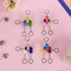 12pcs Building Block Keychains, Fun & Novelty Key Rings, for Bags, Backpacks, and Car, with Party Favors and Gifts