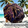 Custom Name Personalized Batman Print Umbrella, Auto Open Close, 8‑Rib Sturdy Frame, Commute Camping Hiking Use, Birthday Gift