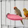 Cockatiel Perch Parrot Stand Toys Resin Bird Hamster Perch Platforms Stands Playground Bird Supplies Bird Cage Accessories Perch