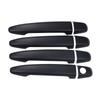 1 Set Car Side Exterior Door Handle Cover Trim Matte Black Fit for Toyota 4Runner SUV 2009 2008 2007 2006 2005 2004 2003