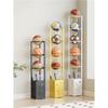 Kids 3-Layer Corner Sports Ball Storage Rack
