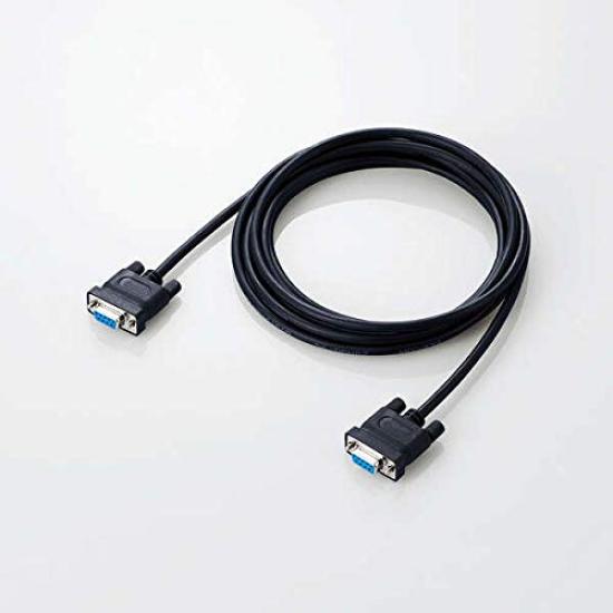 Elecom Ekologicky šetrný kabel (samice/9pinový) splňující směrnici RoHS RS-232C (9pinová samice) 3,0 m C232N-ECO930