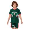 [HANLIDA] World Cup Soccer Uniform, Kids, Mexico Uniform, Short Sleeve,