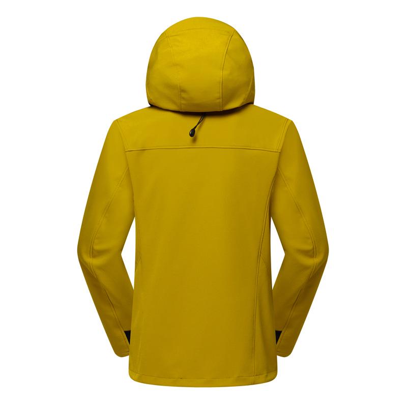 Unisex Windbreaker: Vogelhuis Softshell Jas, Fleece-Gevoerd, Waterdicht & Winddicht voor Herfst/Winter Bergbeklimmen.