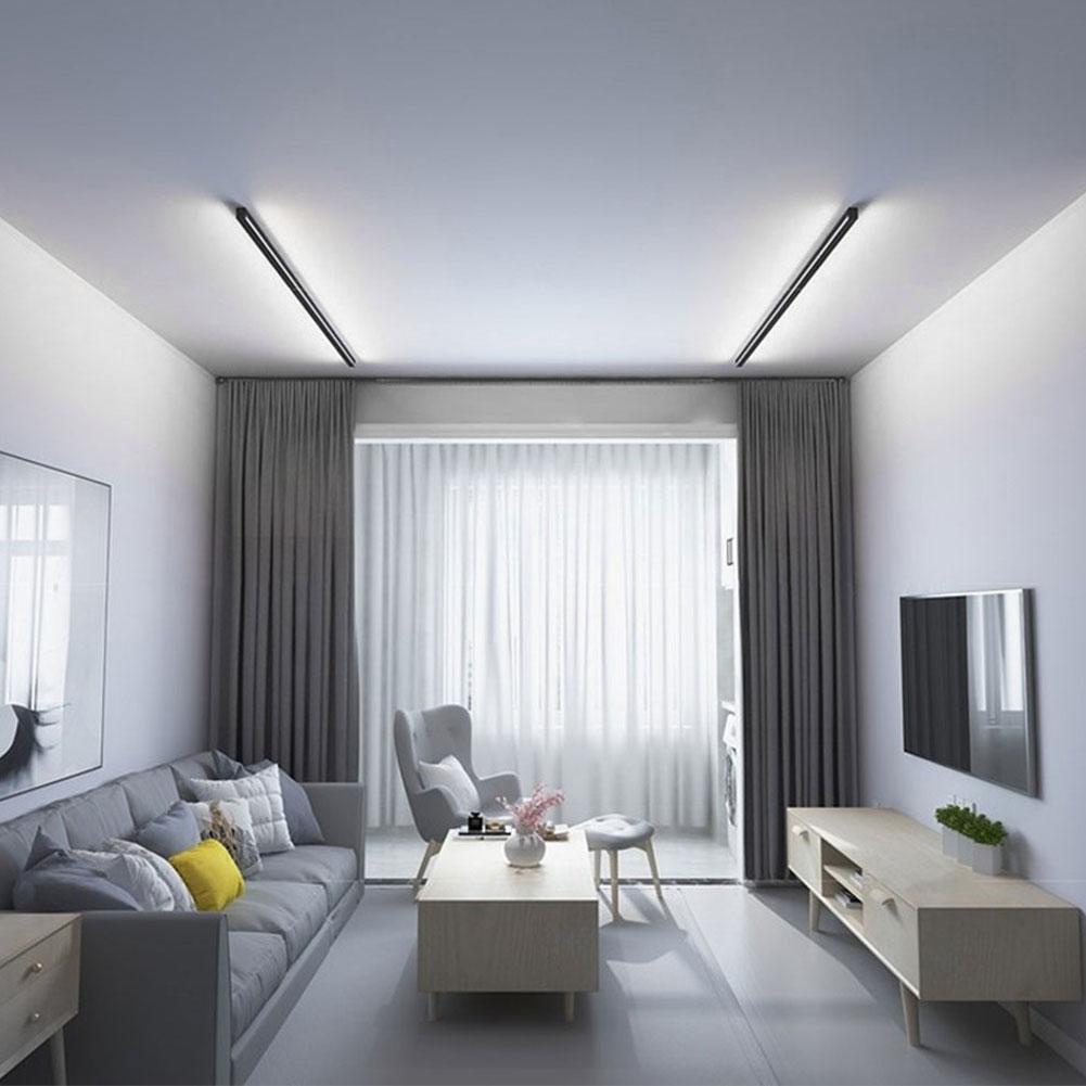 Modern LED Wall Lamp Indoor Minimalist 100cm 110V 3000K Waterproof Wall Sconce Outdoor Strip Wall Lights Decoration Lighting