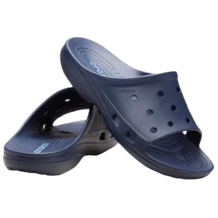 Crocs Slide Slippers Men's Marine Blue 213298-410