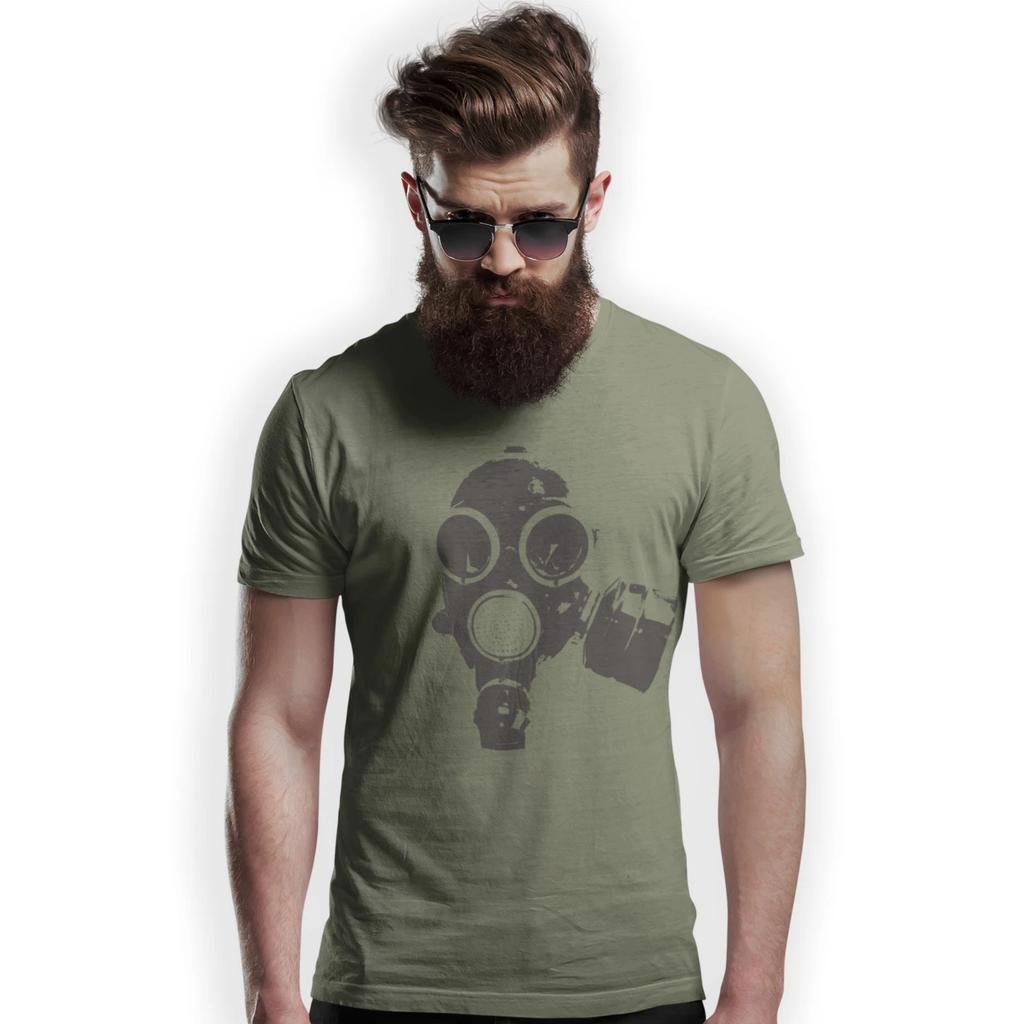 Steampunk Gasmask T-Shirt Birthday Gift