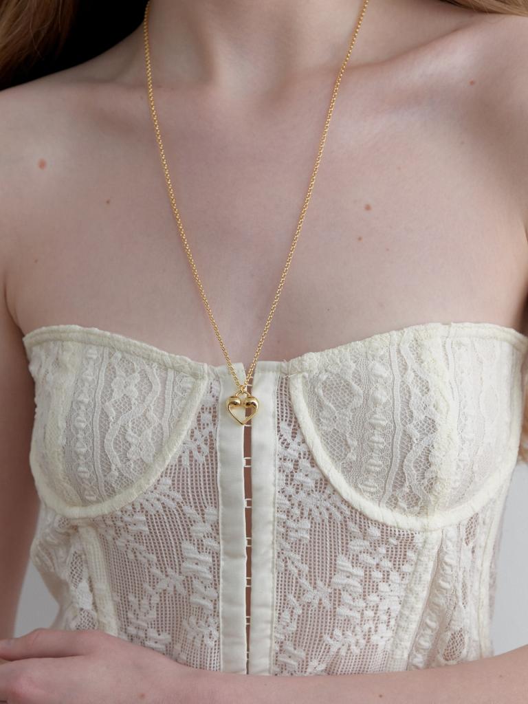 Love Me Monster Bold Mont Long Chain Necklace (L251Mnk130)