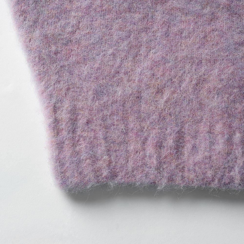 EDWARDMAX Shaggy Dog Unisex Round Knit (Banff Empurple)