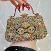 New women's bag, high-end diamond-encrusted luxury handbag, handbag, clutch bag, shoulder messenger bag, dinner bag.