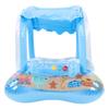 Baby Pool   Sunshade Swim   Infants Seat Boat Inflatable Toy with Awning Handle Small