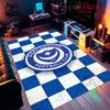 Portsmouth Logo Poster Carpet Rug for Living Room Bedroom Home Sofa Decoration,Kids Play Nonslip Floor Mat