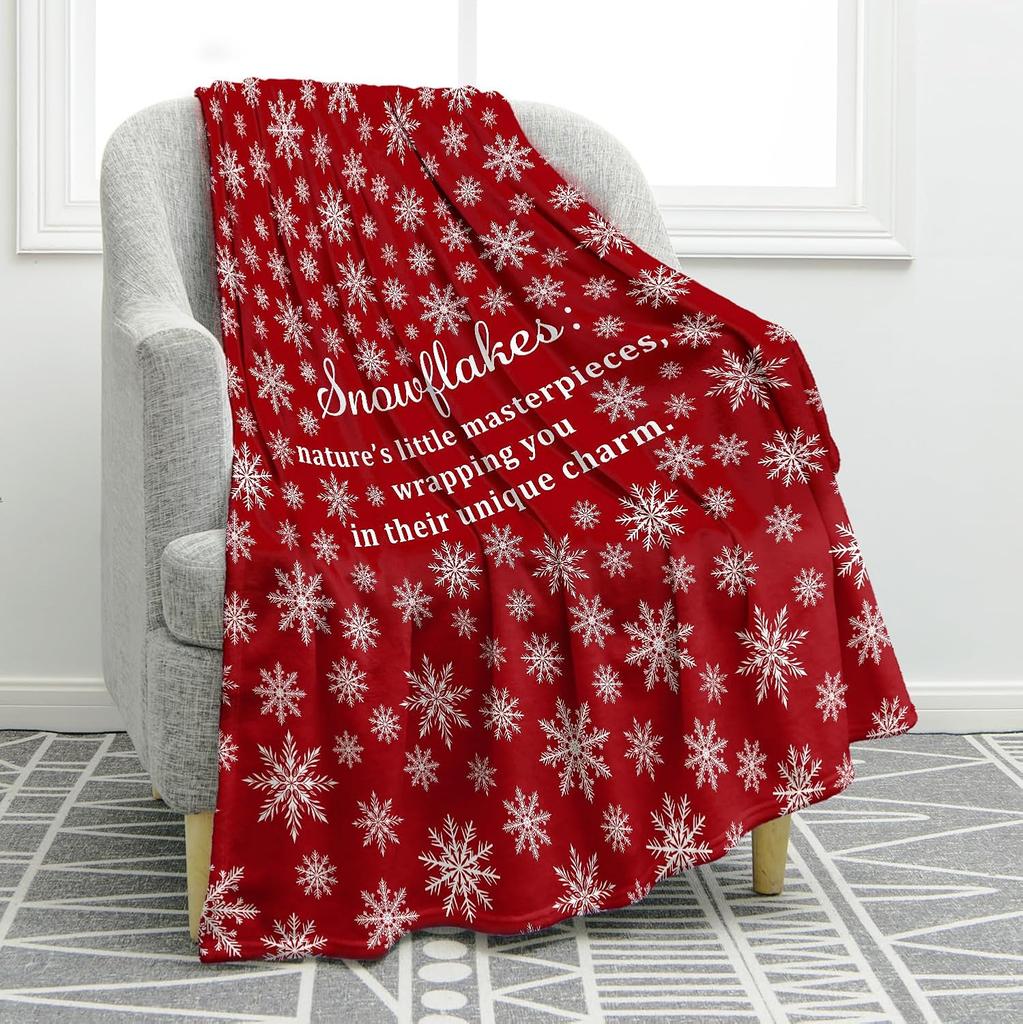 Moon Mushroom Floral Print Blankets for Adult Kid, Witchy Gothic Theme Birthday Party Decorations for Living Room Bedroom Office