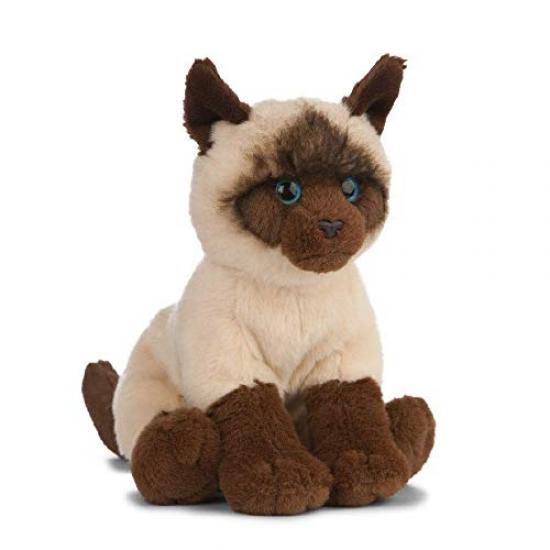 stuffed siamese cat