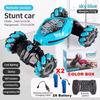 Rc Drift Car With Music Led Lights 2.4g Gesture Radio Remote Control Spray Stunt Car 360° Rotating Climbing Car Toys Gift