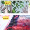 5D DIY Diamond Painting Hard Working Bee Diamond Embroidery Full Mosaic Kits Cross Stitch Home Decor Handmade Gifts