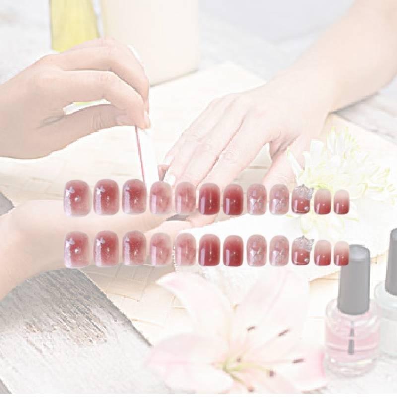 Nail Handmade Wear Fashion Casual Simple Exquisite Classic Nail Patch Style
