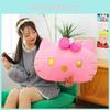 Cushion Cute Plush Pillow With Short Hair Material Bedroom And Gift