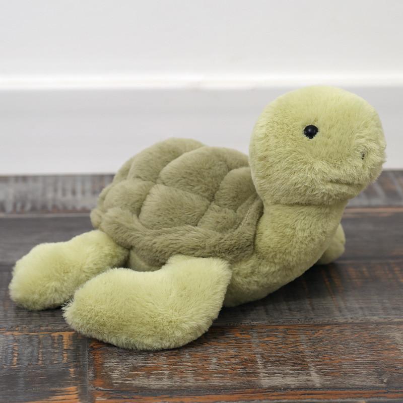 

Cute Green Turtle Plush Toy Doll Pillow For Kids Gift And Collectors 28cm